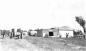 La pension pour chevaux de Henry Stelfox aprs la tornade, le 8 juillet 1927, Rocky Mountain House