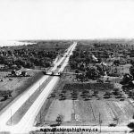 L’autoroute Queen Elizabeth Way (QEW), direction est, en 1947