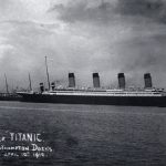 Le Titanic quitte Southampton